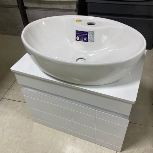 روشویی کابینتی60/40با سنگ ضداب قابل شستشو با ضمانت